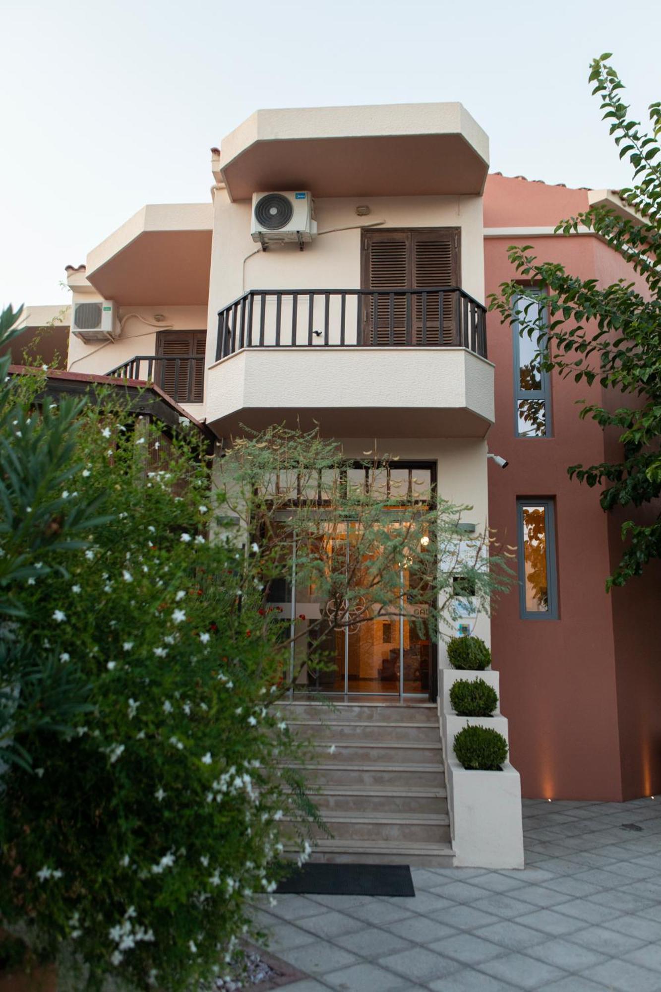 Galini Hotel Skála Eresoú Exterior foto
