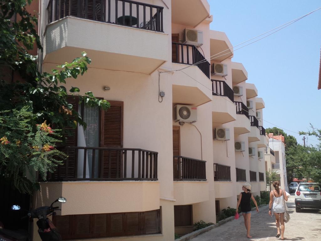 Galini Hotel Skála Eresoú Exterior foto